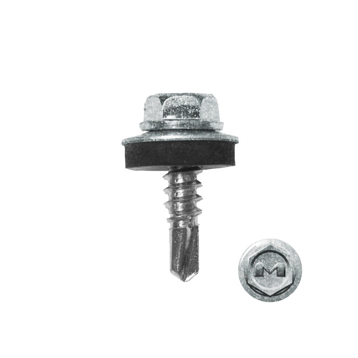 Саморез по металлу Daxmer 5,5х19 Цинк (250) сверло №3